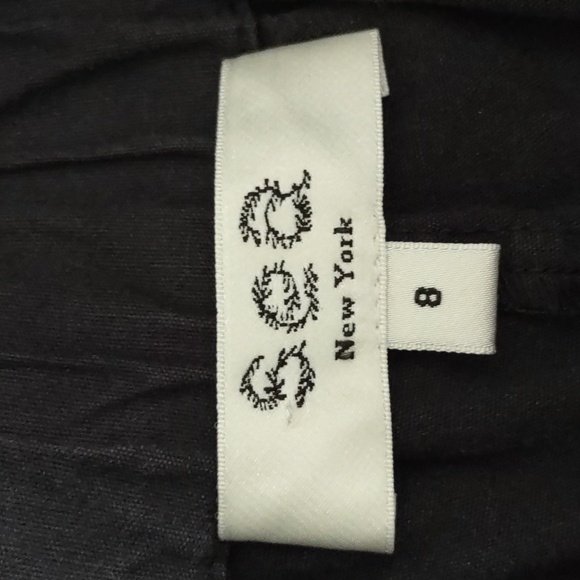 Sea New York Size 8 Kiara Light Black High Rise 100% Cotton Eyelet Shorts - Picture 4 of 16